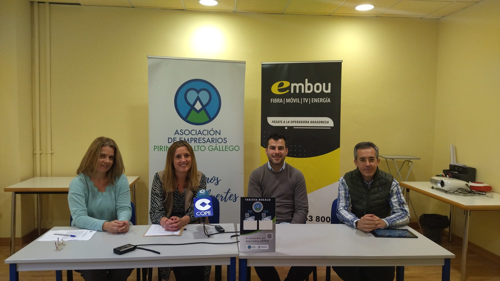 La AEPAG y Embou lanzan la campaña #VuélveteLocal en el Alto Gállego