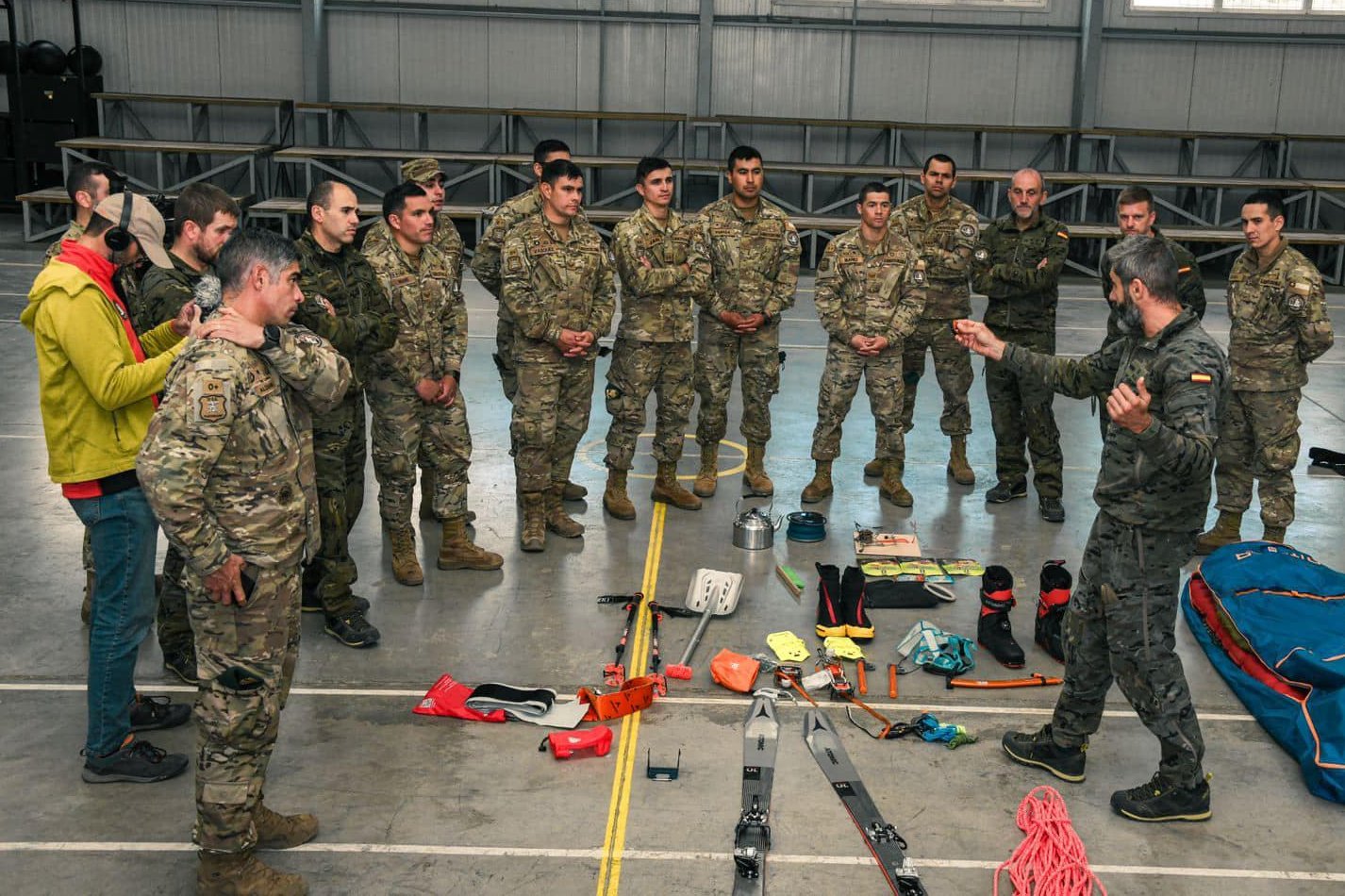 La preparación del Grupo Militar de Alta Montaña en Chile ante el Campo ...