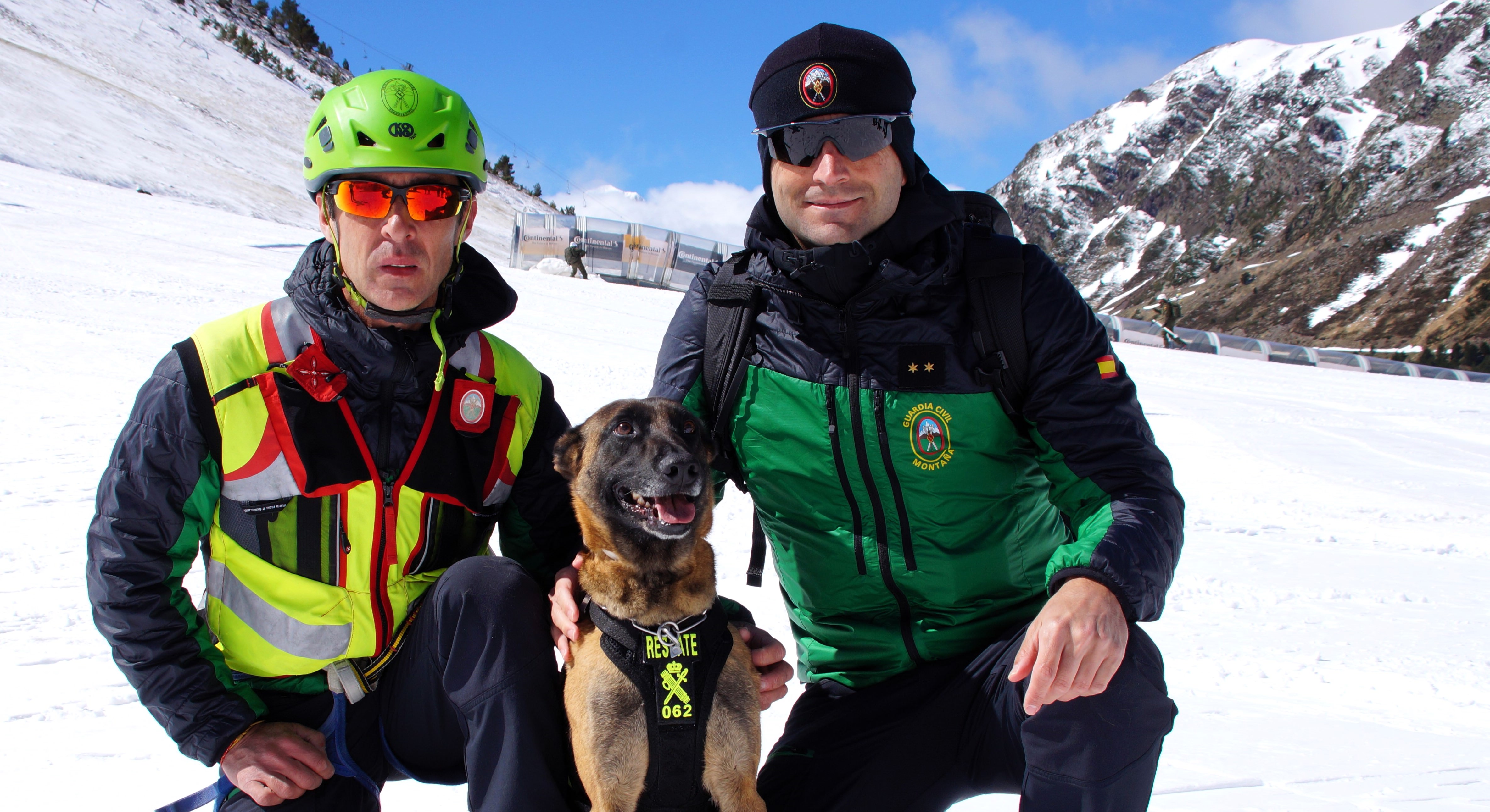 Unkar, la compañera más especial del GREIM de la Guardia Civil de Jaca